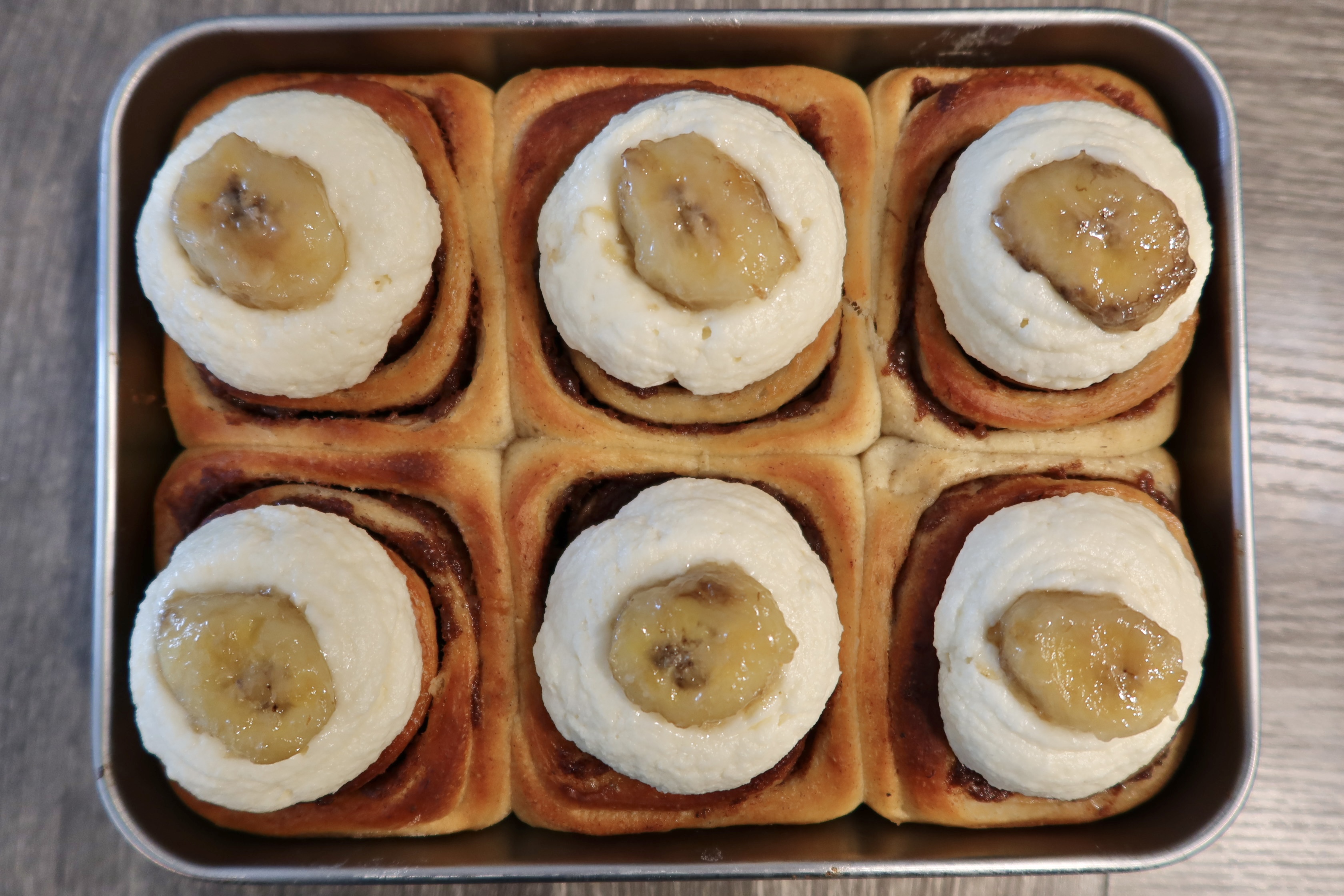 Banana Cinnamon Roll