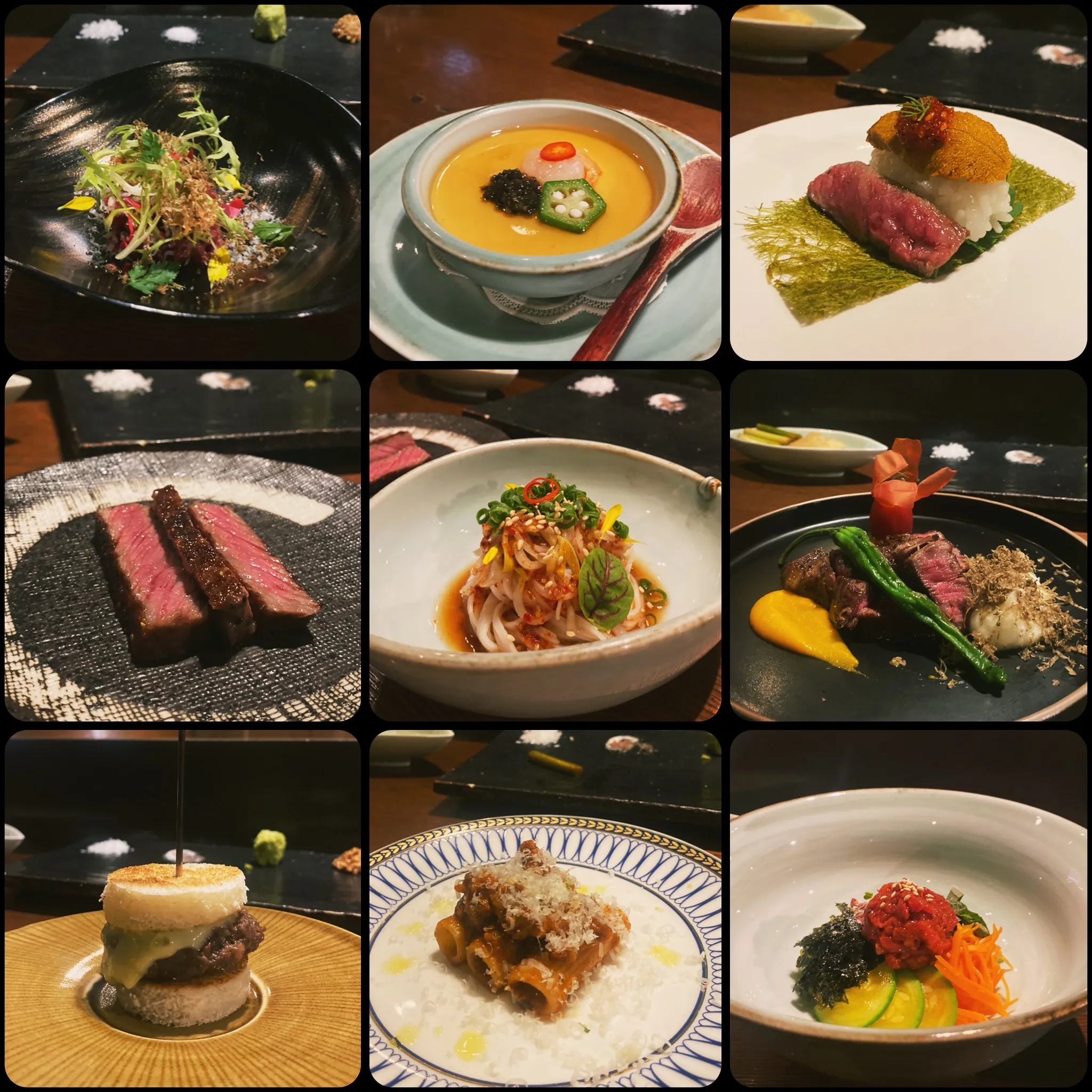 Woomadam meal collage