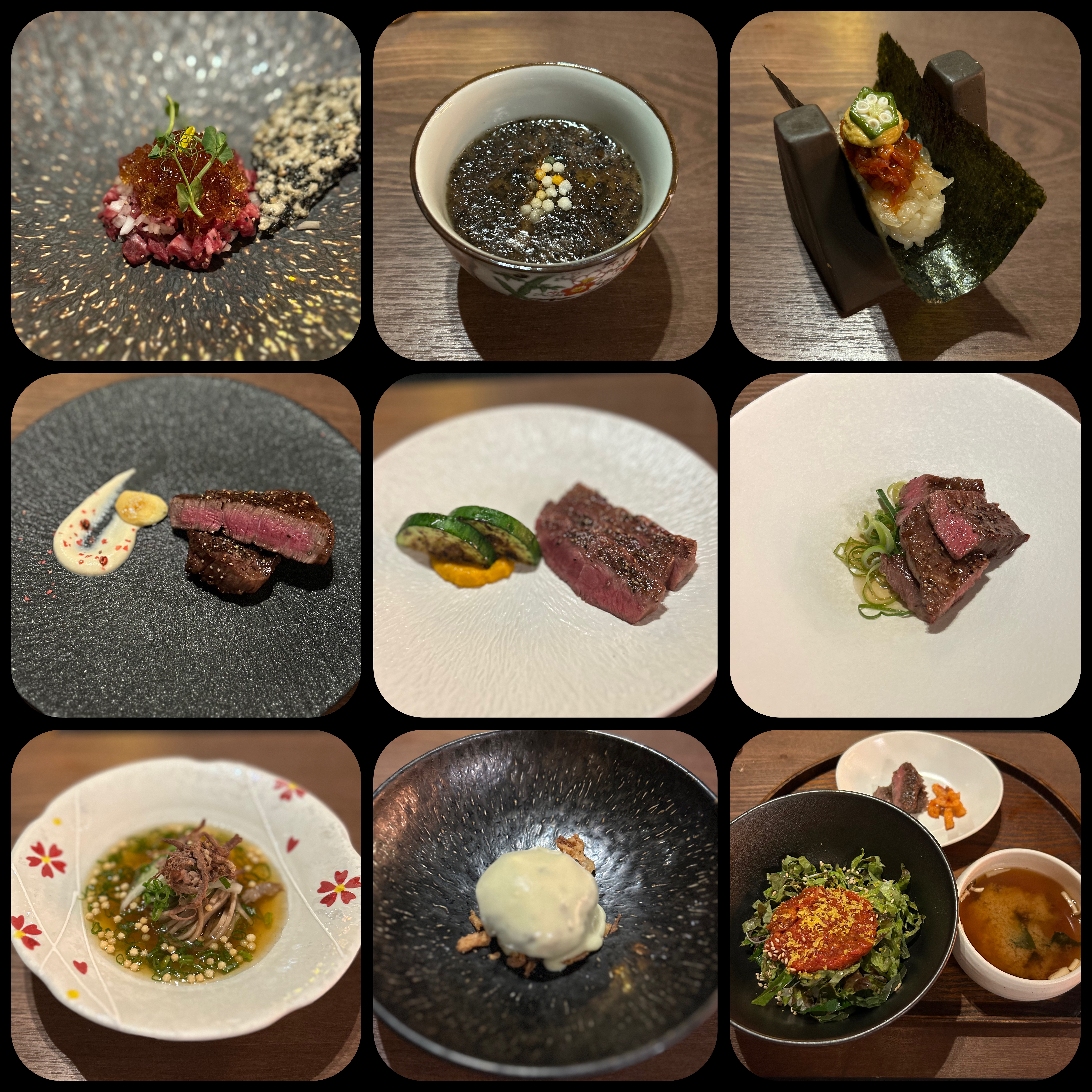 Woomadam second meal collage