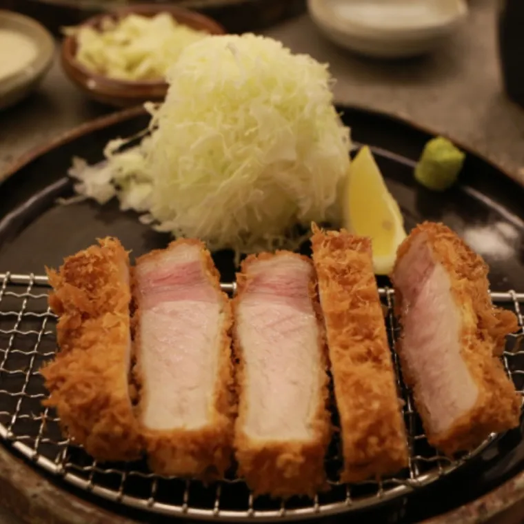 Japanese style pork katsu