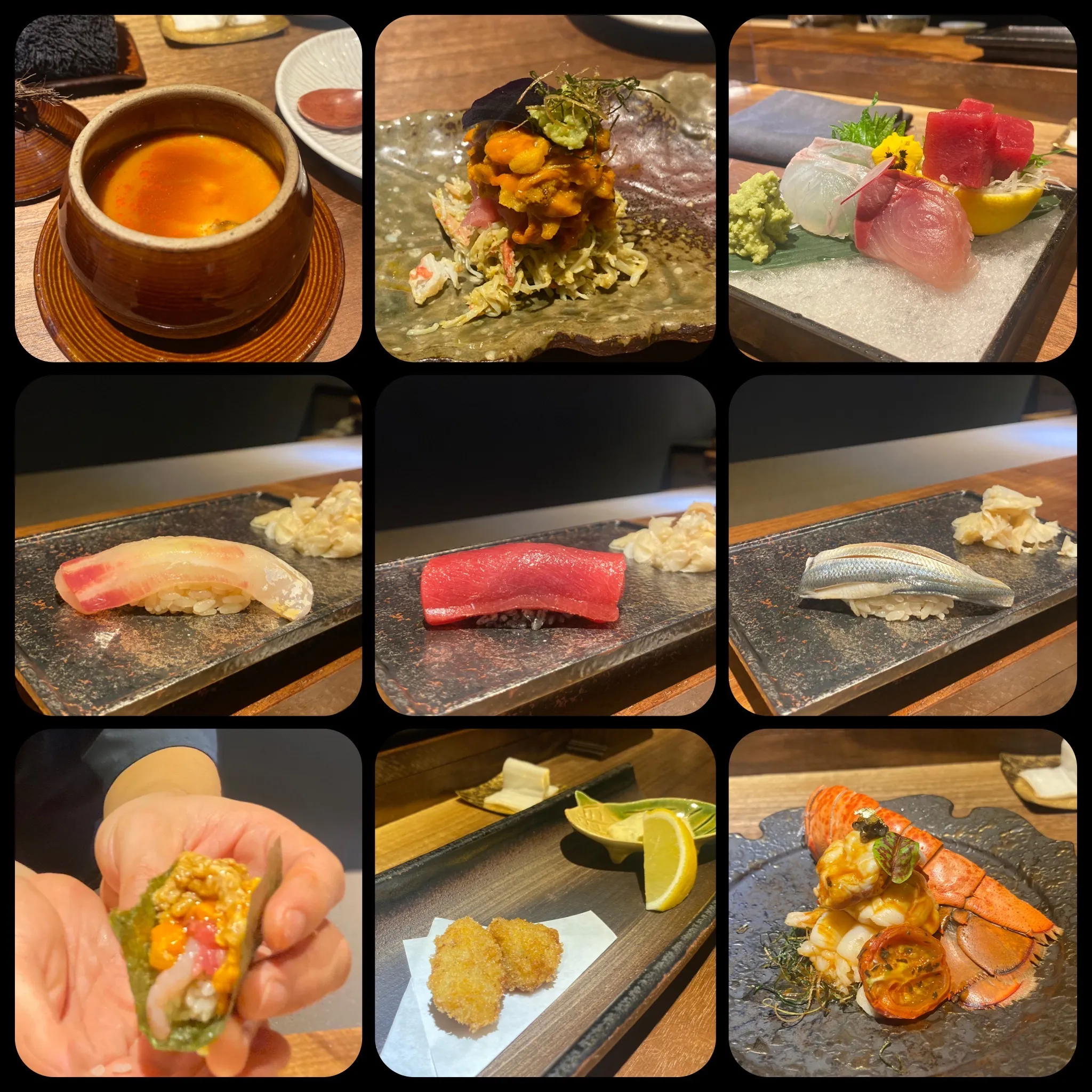 Sushi omakase