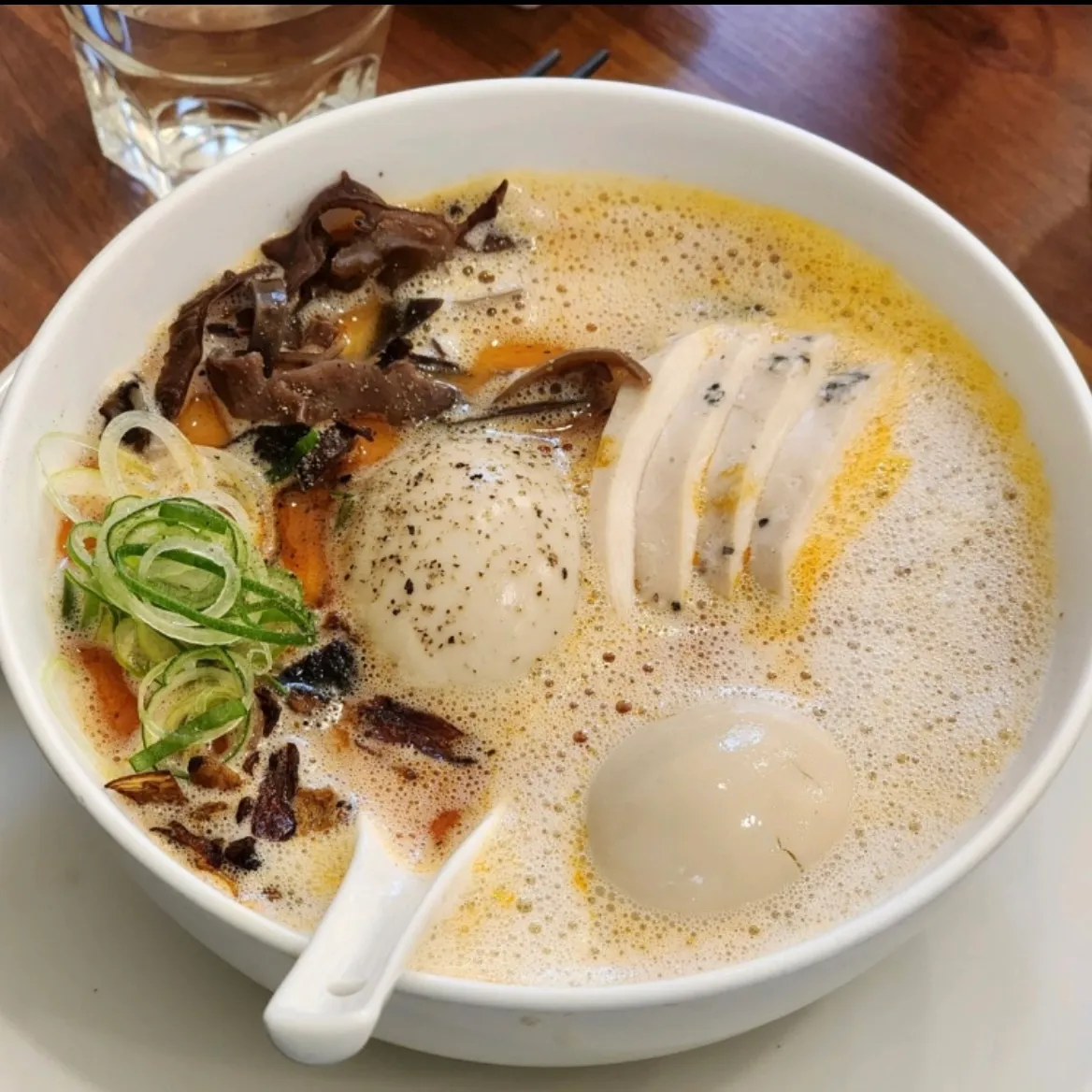 Chicken ramen in Korea
